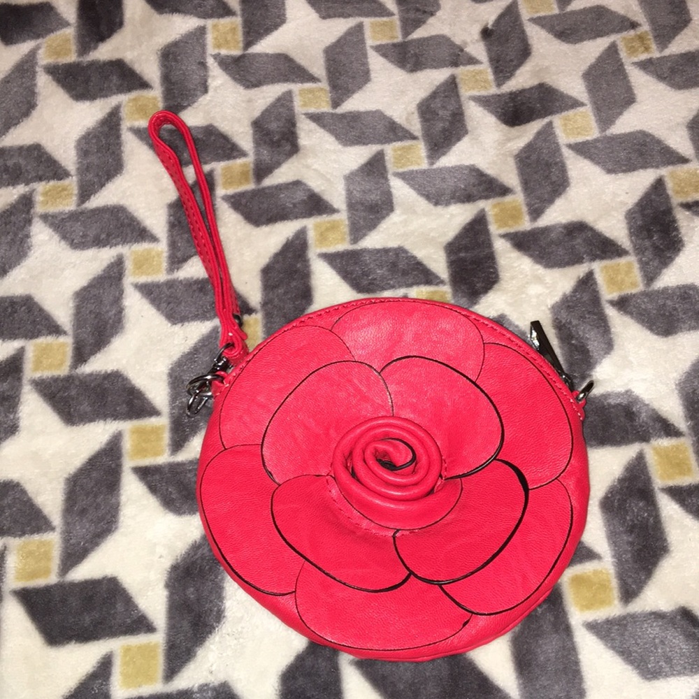 Red rose purse